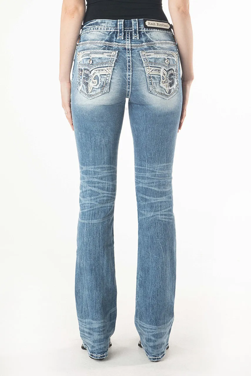 Women's Rock Revival Natalia Boot Cut Jean