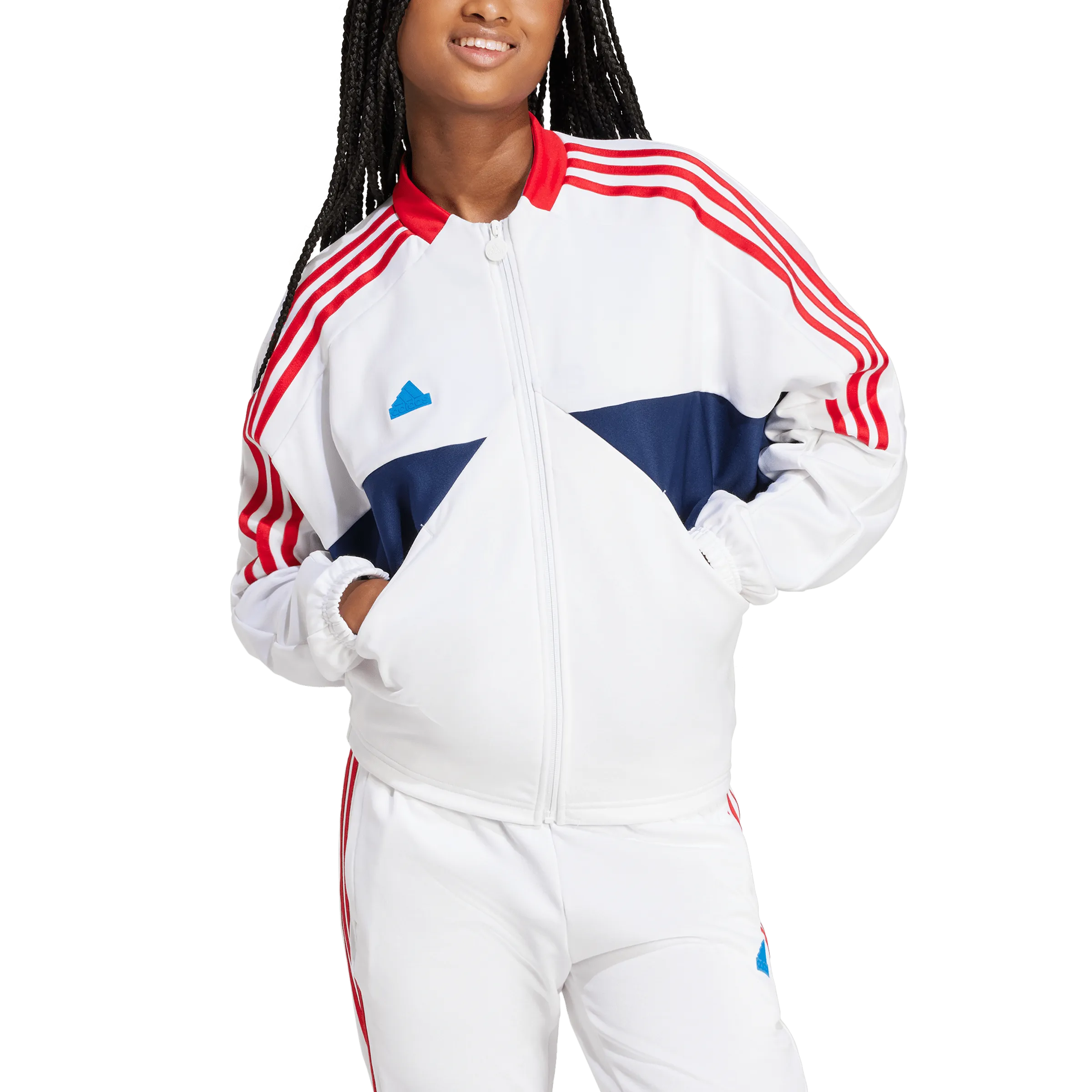 Women's Tiro Cut 3-Stripes Track Top (IZ2052)