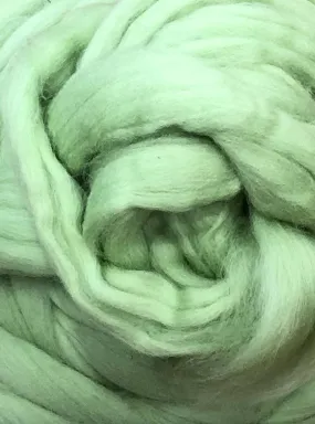 Wool Roving, Mint Green Wool Roving, Spinning wool, Felting Wool, Roving, Roving Wool, Wool Rove, Spin Wool, Wool Roving