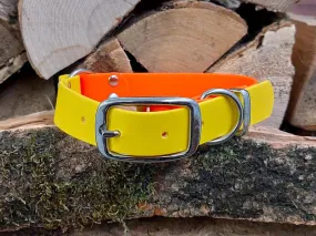 Yellow & Orange Waterproof Collar